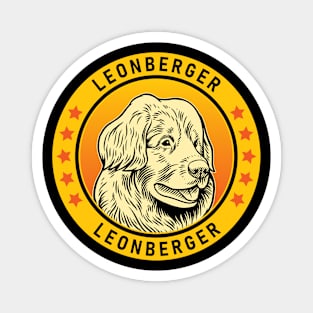Leonberger Dog Portrait Magnet